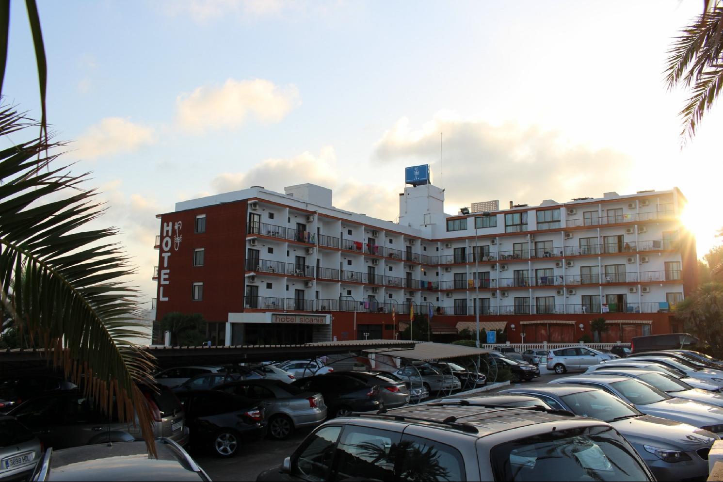 Hotel Sicania Кульера Экстерьер фото